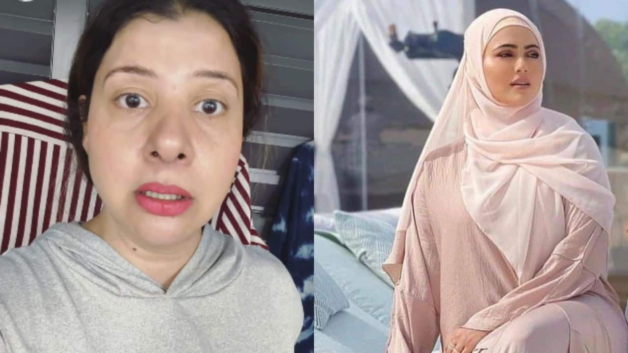 Sambhavna Seth defends Sana Khan on 'burqa pehen lo' comment, says "dost aise hi baat karte hai"