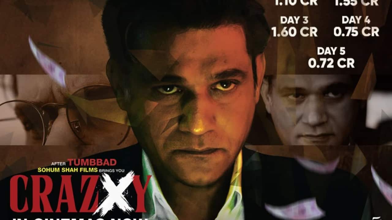 Crazxy box office collection: Sohum Shah's film holds well, collects Rs 5.72 cr in 5 days in India