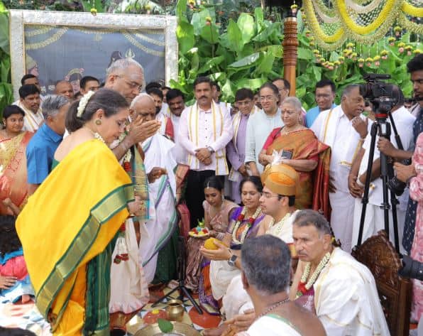 BJP MP Tejasvi Surya marries popular classical vocalist: Who is Sivasri Skandaprasad?