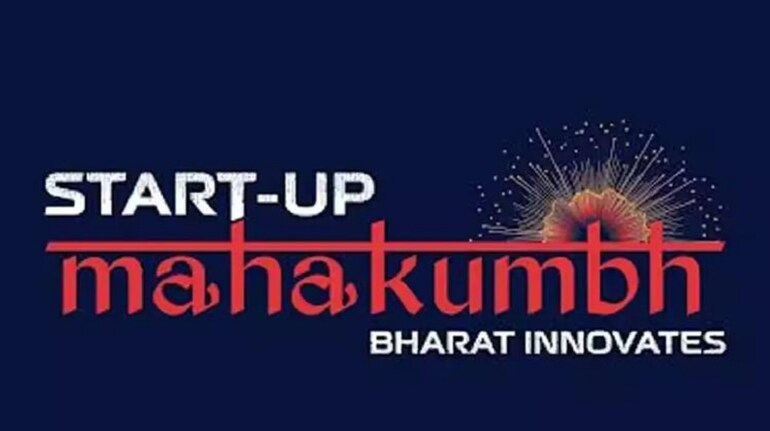 India vs China display at Startup Mahakumbh Bharat Mandapam