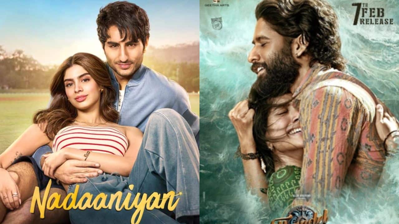 OTT releases this week: From Nadaaniyan to Thandel, list of latest releases this weekend to binge-watch