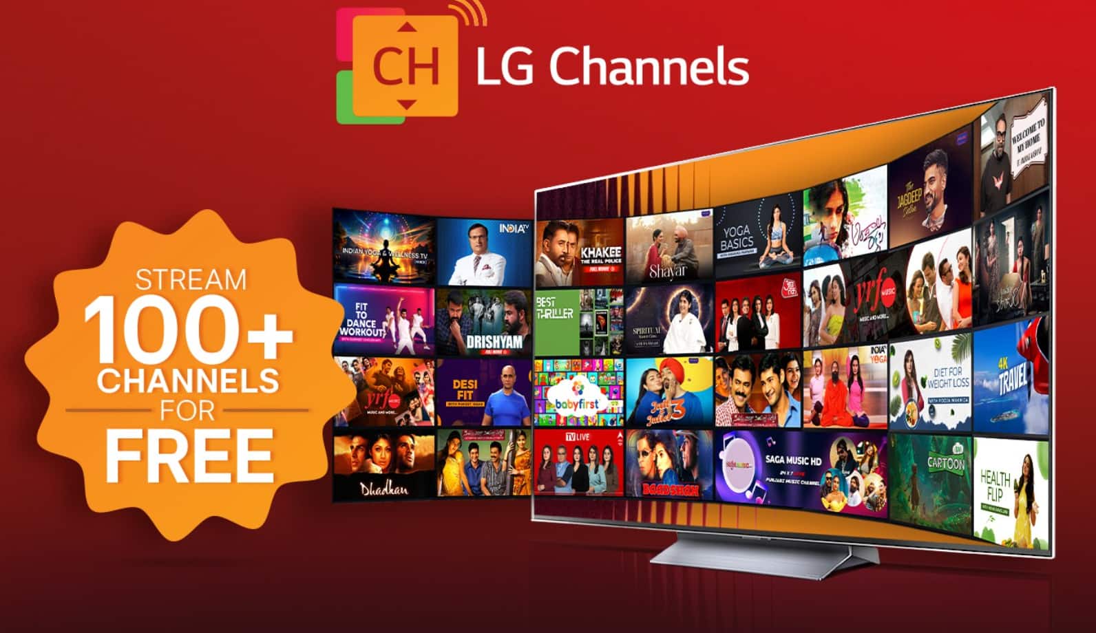 LG Channels expands in India with over 100 free channels now available