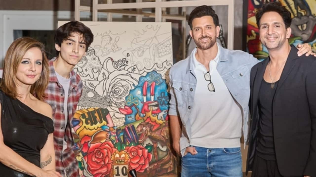 Hrithik Roshan supports ex wife Sussanne Khan at her project's launch in Hyderabad