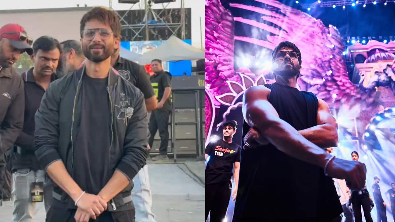 Shahid Kapoor set to perform at 2025 IIFA in Jaipur, See pics