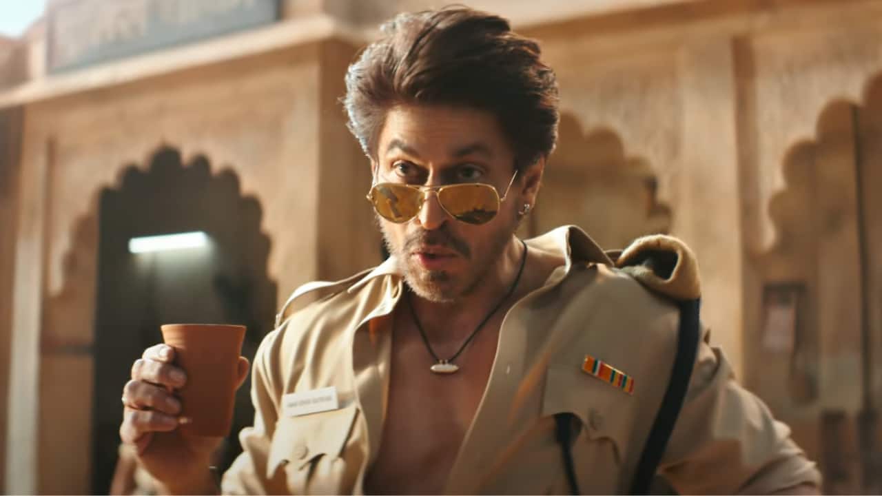 Shah Rukh Khan channels Rajasthani cop in hilarious new ad, watch