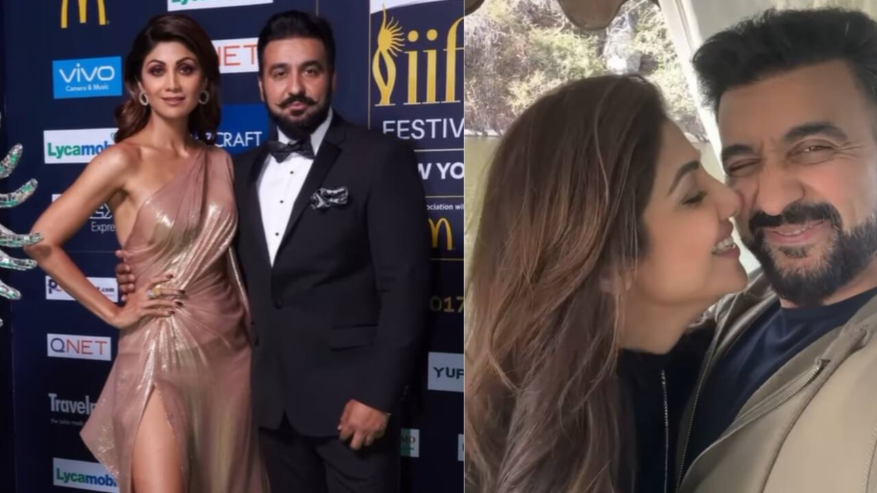 Raj Kundra pens tribute to his ‘lady luck’ Shilpa Shetty on Women's Day, says, 'You Inspire Us'