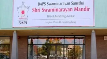 Last September, a similar attack was reported at the BAPS Shri Swaminarayan Mandir in Sacramento, just days after another vandalism incident at the BAPS Mandir in New York.