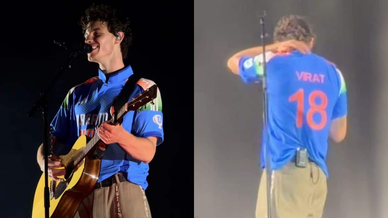 Shawn Mendes shows love for Team India, wears Virat Kohli’s jersey at Lollapalooza 2025: 'I hope it goes well'