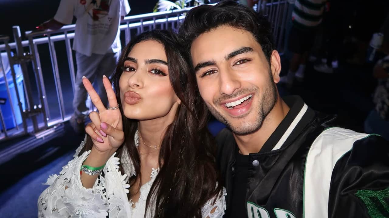 Nadaaniyan actor Khushi Kapoor attends Lollapalooza with co-star Ibrahim Ali Khan, see pics