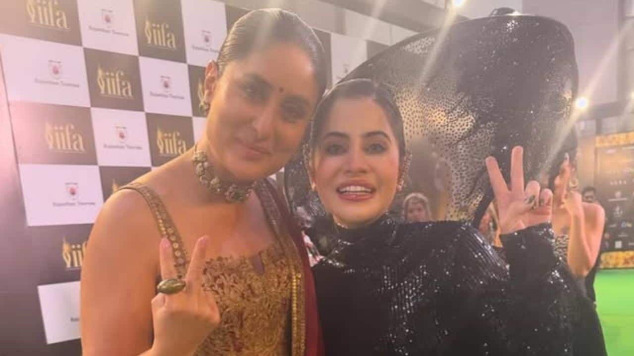 Uorfi Javed’s fan moment with Kareena Kapoor at IIFA Digital Awards 2025, see pic