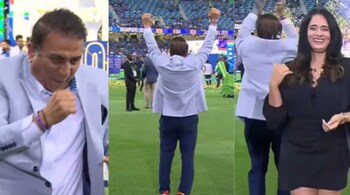 Sunil Gavaskar's dance goes viral after India's Champions Trophy win. (Photo: Star Sports)