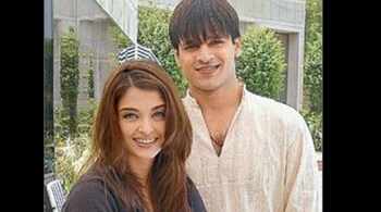 Aishwarya Rai and Vivek Oberoi