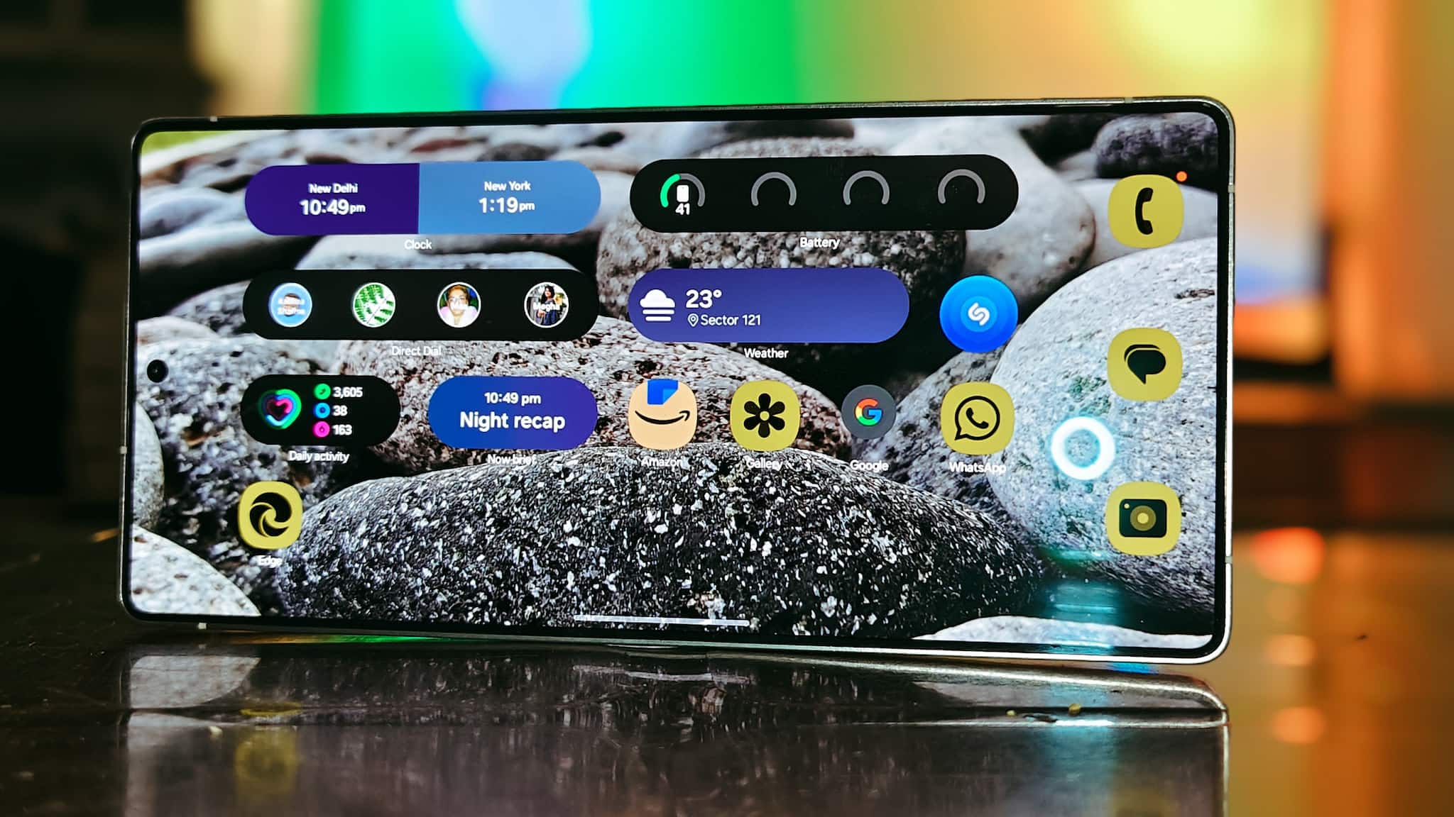 Galaxy S25 Ultra review display