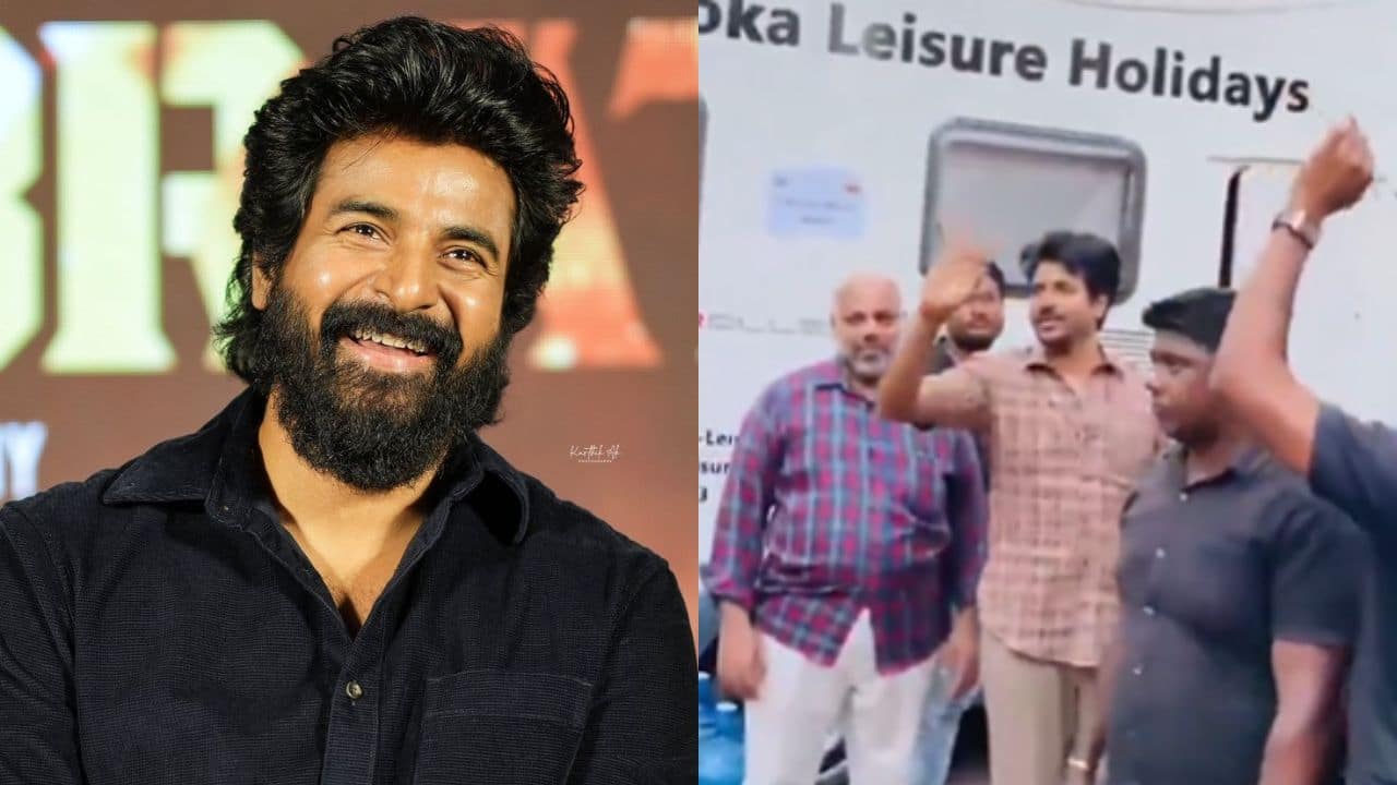 Sivakarthikeyan receives overwhelming fan love in Sri Lanka during Parasakthi shoot