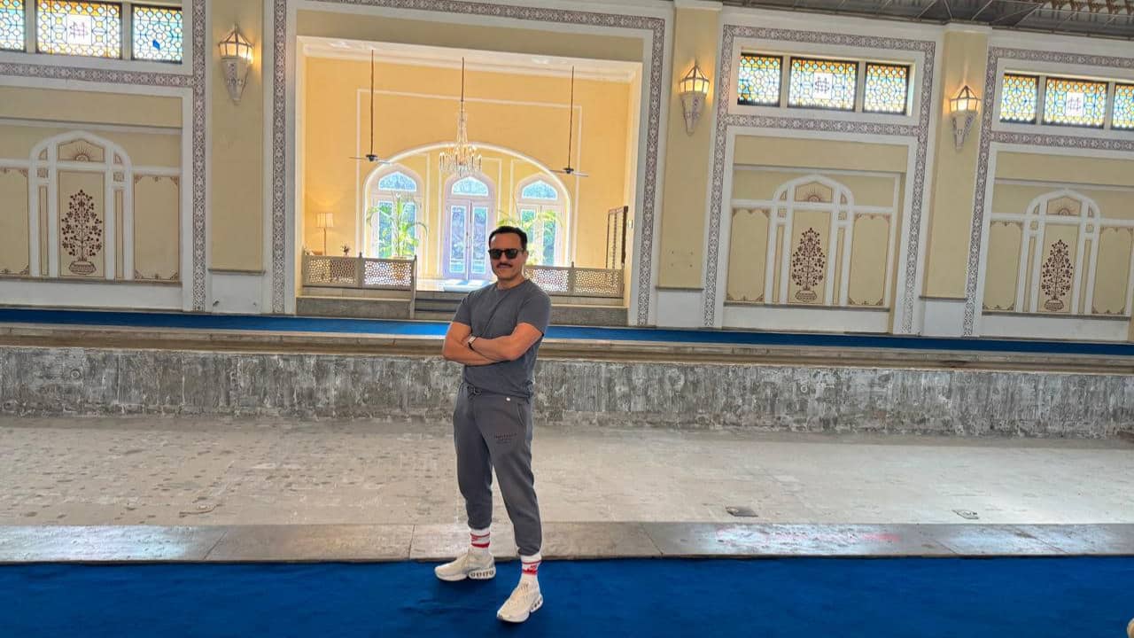 Saif Ali Khan returns to his debut film Parampara's location for new project's filming, see his striking look