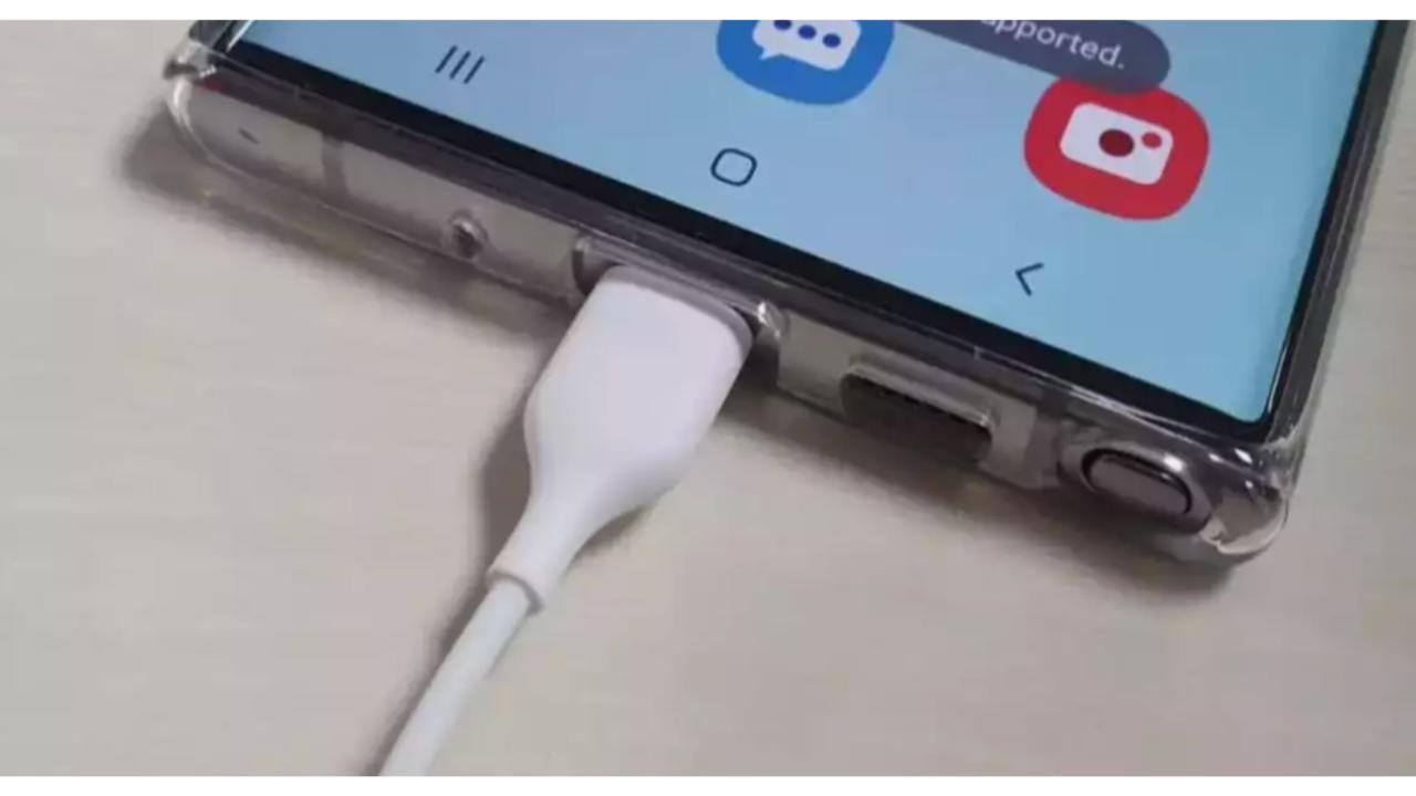 Avoid charging wet devices
