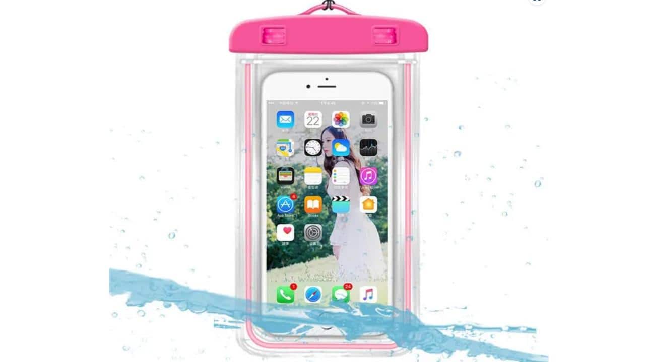 Use a waterproof zip-lock bag