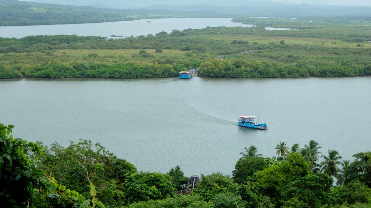 7. Divar Island, Goa Away from Goa’s bustling beaches, Divar Island is a ferry ride away but feels like a world apart. With its charming Portuguese-era homes, quiet villages, and scenic fields, it’s the perfect place to slow down and soak in the old-world charm of Goa. Must-See Spots: Our Lady of Compassion Church, Piedade Village (Image: Canva)