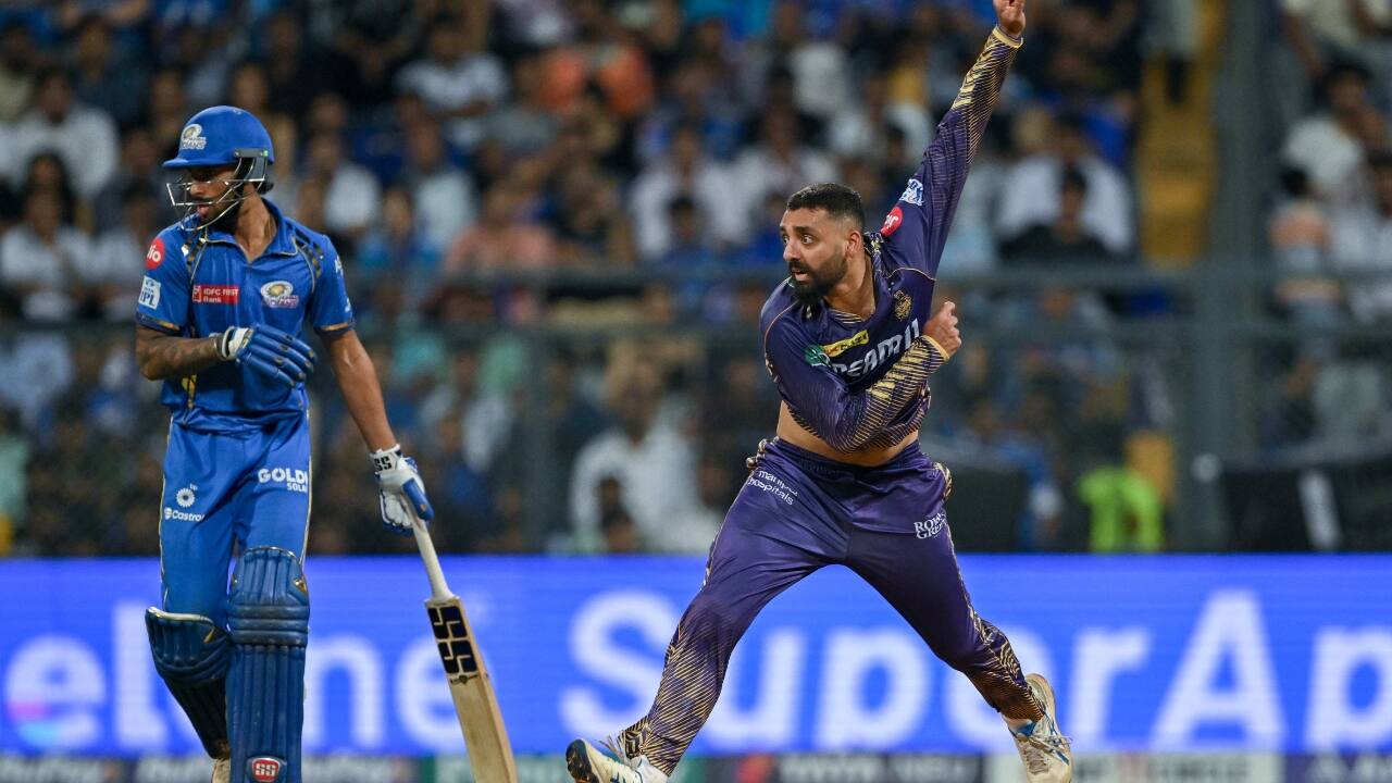 4. Varun Chakravarthy (Kolkata Knight Riders) – The Mystery Spinner KKR's mystery spinner has established himself as a major force in T20 cricket. His stellar performances in the Champions Trophy 2025, where he took nine wickets in just three matches, highlight his match-winning ability. If he finds his rhythm, he could be a dark horse in the Purple Cap race. (Representative Image: AFP)