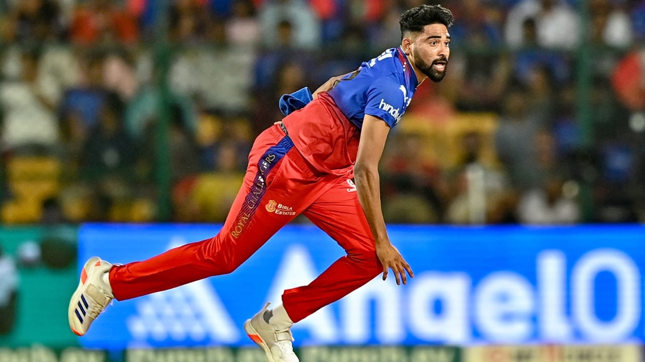 9. Mohammed Siraj (Gujarat Titans) – The Speed Demon With his move to Gujarat Titans, Siraj has a point to prove. His raw pace and ability to generate movement make him a constant wicket-taking threat. If he gets going early, he could lead the Purple Cap standings. (Representative Image: AFP)