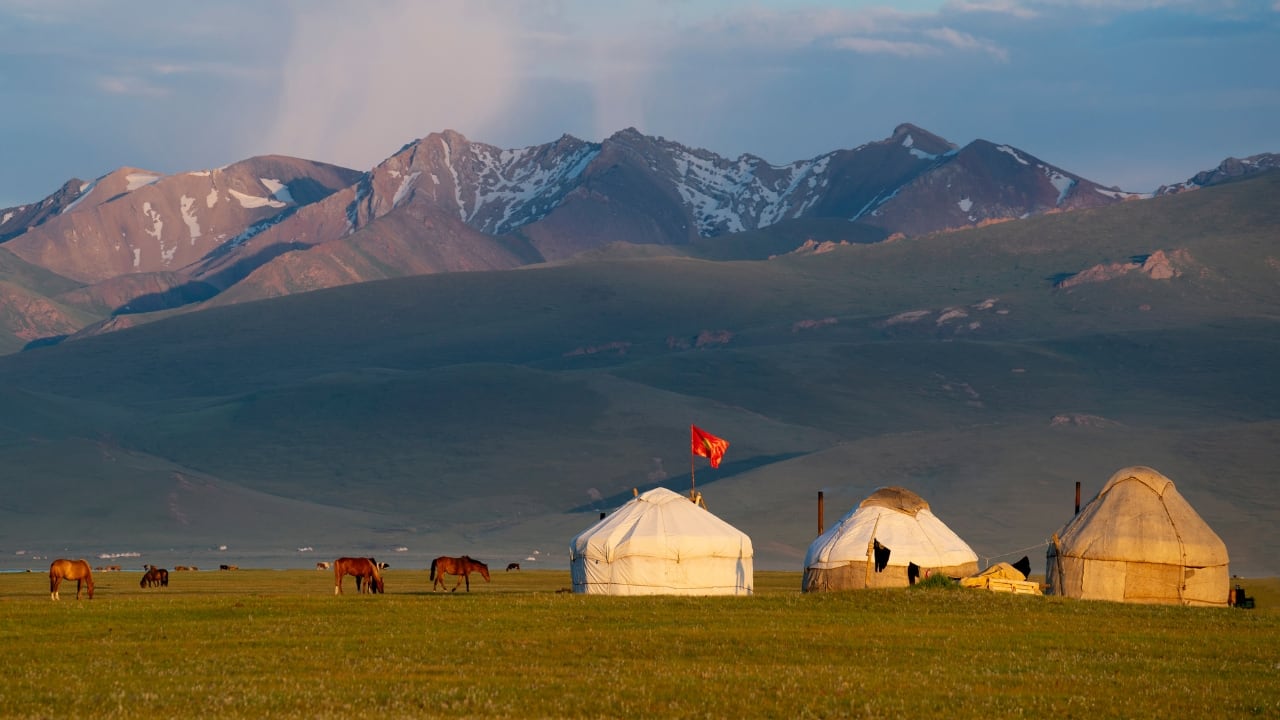 4. Kyrgyzstan – The Tien Shan’s Hidden Gem With 94% of its land covered in mountains, Kyrgyzstan is an outdoor lover’s paradise. The Tien Shan Mountains stretch across the country, creating landscapes that feel straight out of a fantasy novel. Where to Go: Ala Archa National Park: A hiker’s haven close to the capital. Issyk-Kul Lake: A stunning high-altitude lake surrounded by peaks. Peak Lenin (7,134m): A mountaineer’s challenge. (Image: Canva)