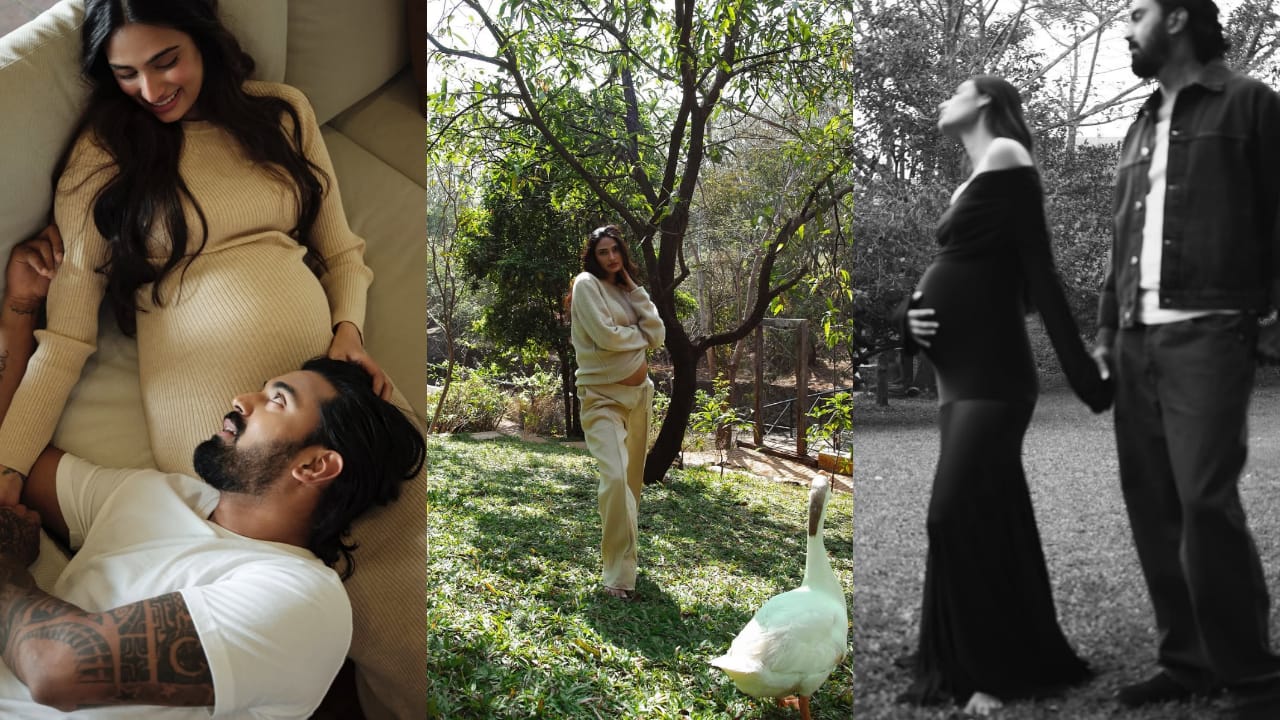 Athiya Shetty and KL Rahul’s maternity photoshoot at Suniel Shetty’s Khandala farmhouse captivates fans