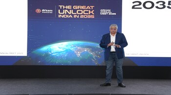 Infosys cofounder Nandan Nilekani at the Arkam Annual Meet.