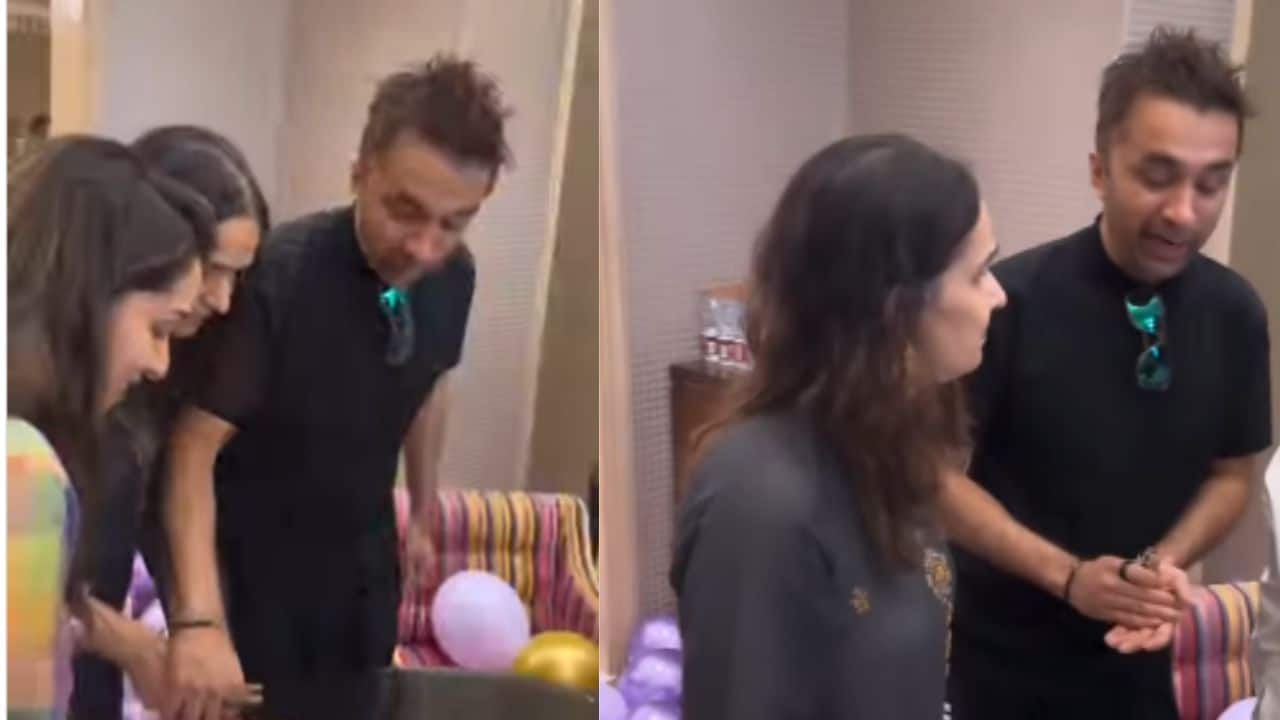 Shraddha Kapoor celebrates mother’s birthday with father Shakti Kapoor,  brother Siddhant Kapoor, and family, watch here