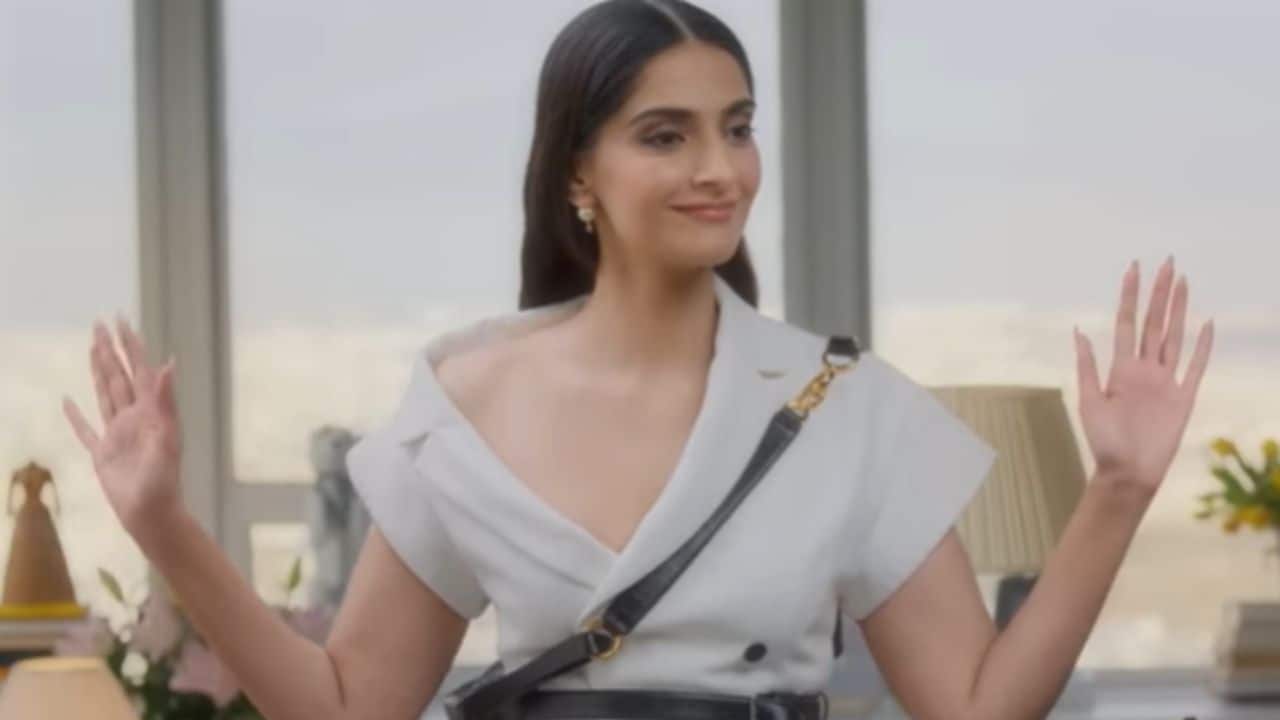Sonam Kapoor teams up with Rosamund Pike and Zheng Qinwen for Dior's D-Journey Bag launch in a hilarious film parody, watch here