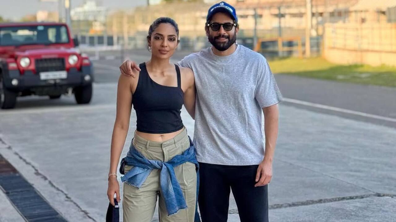 Naga Chaitanya and Sobhita Dhulipala enjoy Kart racing in Tamil Nadu, see pics