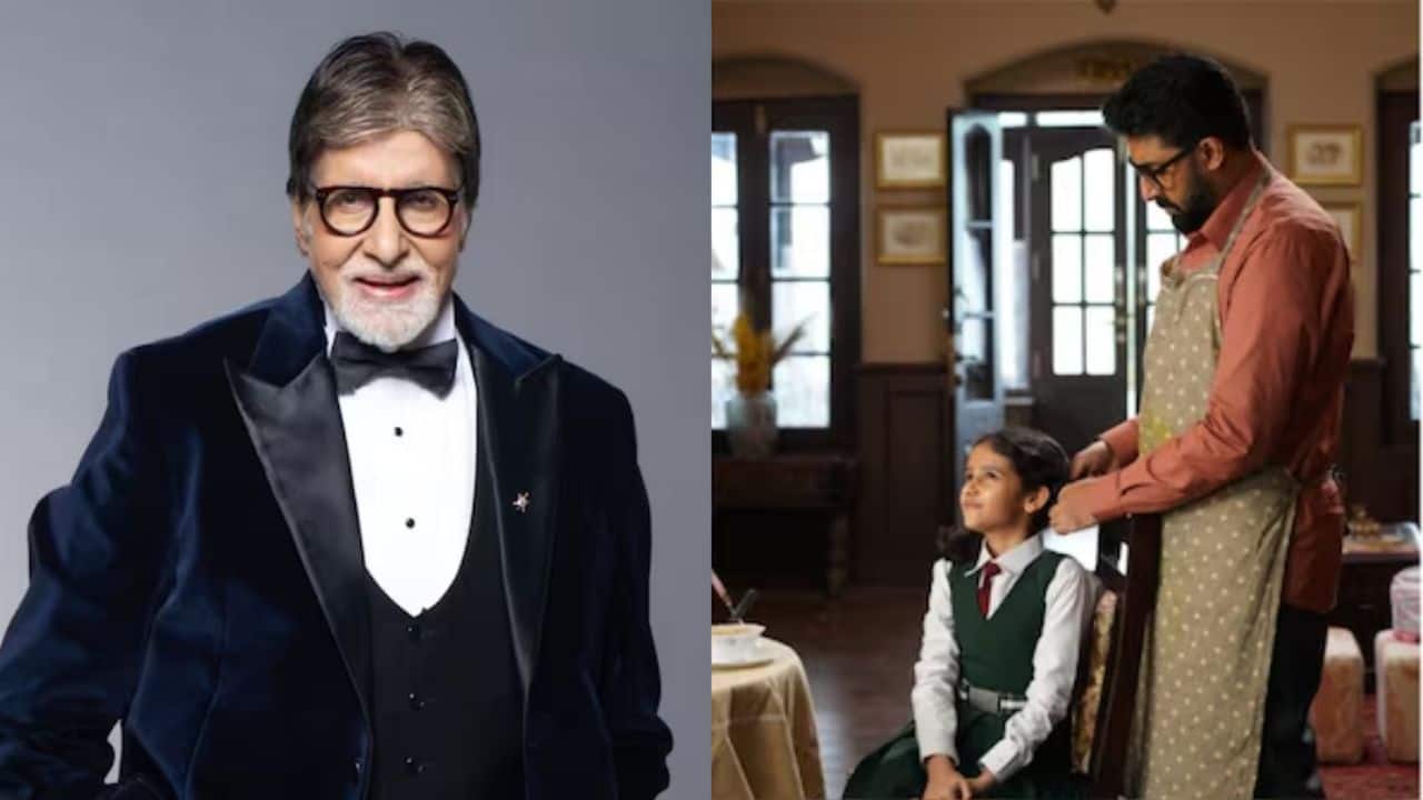 Amitabh Bachchan hails son Abhishek Bachchan's performance after watching Be Happy: such an extraordinary performance...