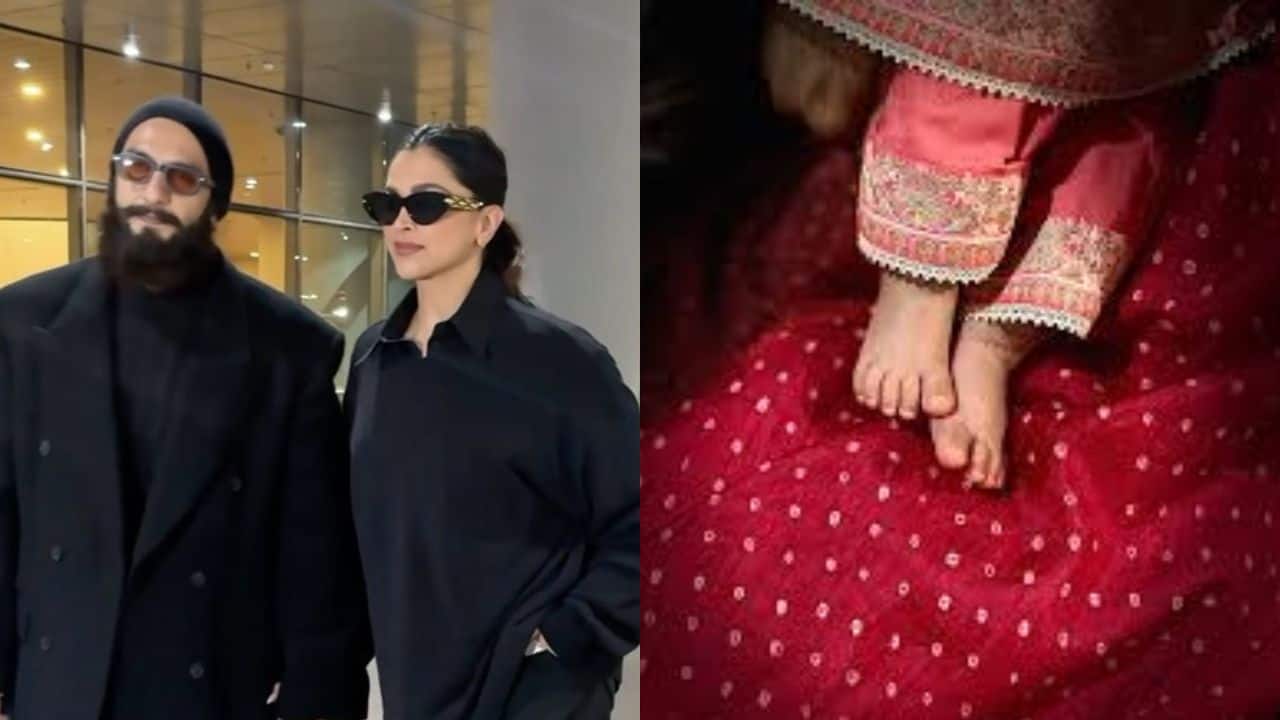 Ranveer Singh, Deepika Padukone request paps to stop clicking as their daughter Dua is inside the car