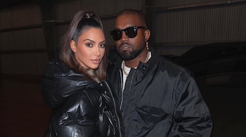 Kim Kardashian and Kanye West