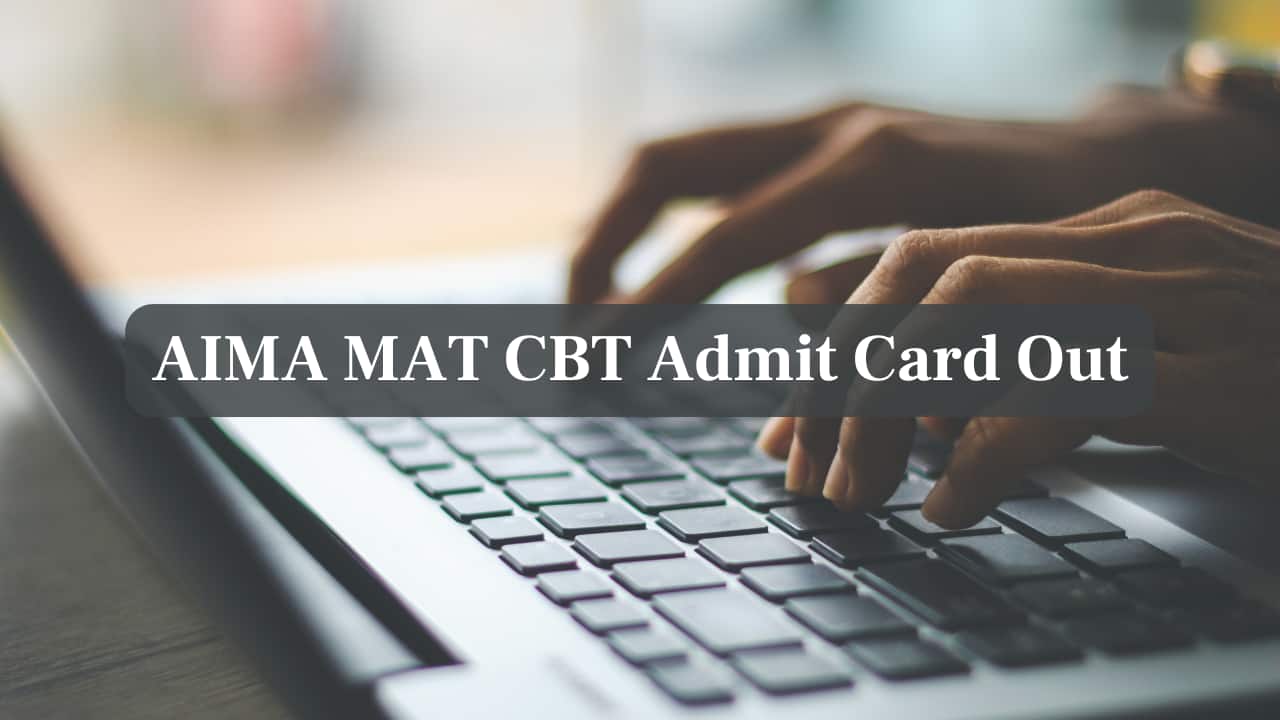 AIMA MAT CBT admit card 2025 out; check link to download here
