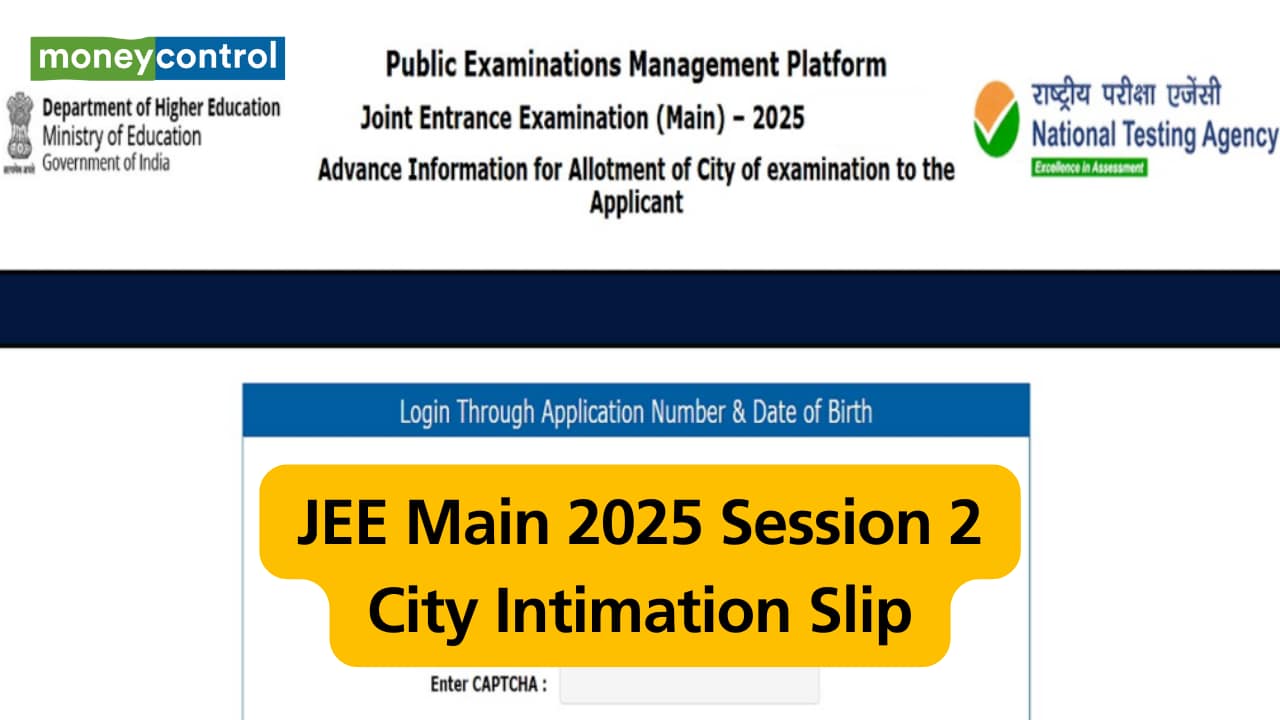 JEE Main 2025 exam city intimation slip for Session 2 available soon @ jeemain.nta.ac.in, expected admit card date here JEE Main 2025 exam city intimation slip for Session 2 available soon @ jeemain.nta.ac.in, expected admit card date here