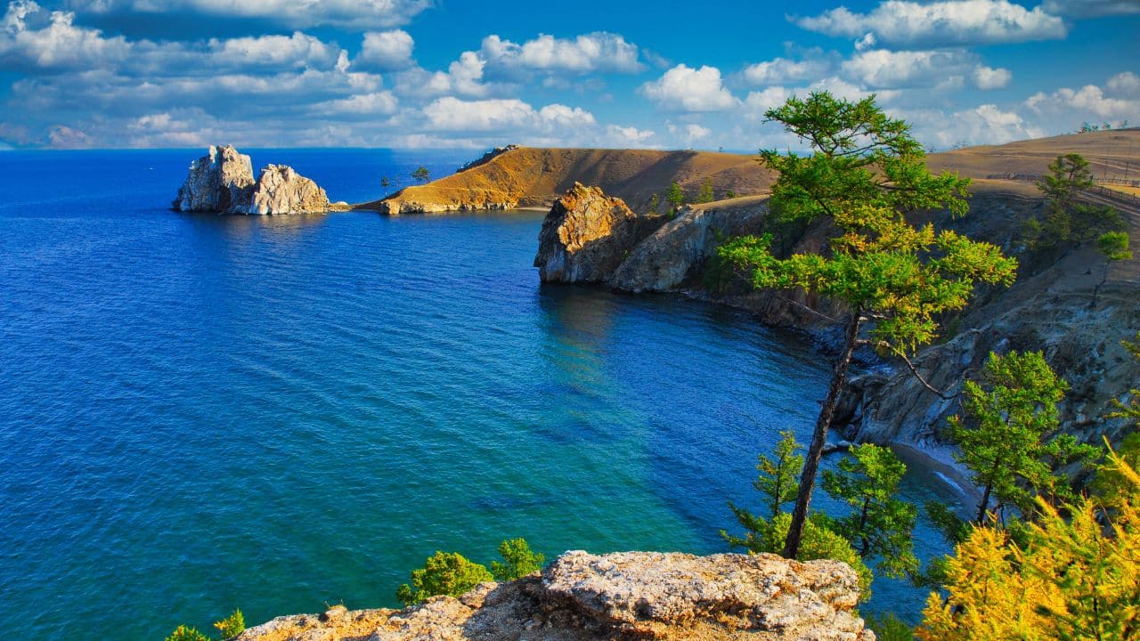 Lake Baikal has existed for 25 million years, making it the oldest freshwater lake on the planet. (Image: Canva)