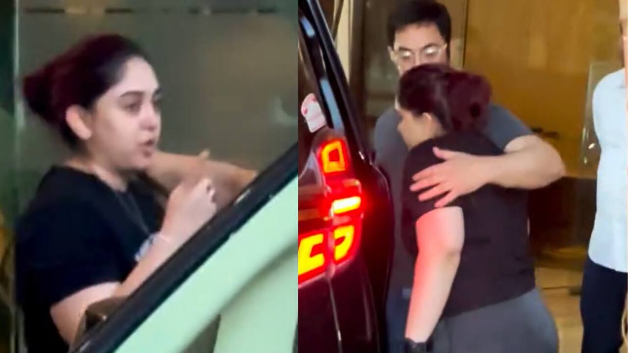 Aamir Khan consoles tearful Ira Khan and asks for privacy, watch video