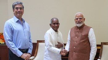 Ilaiyaraaja took to X on March 18, and shared pictures of his meeting with PM Narendra Modi.