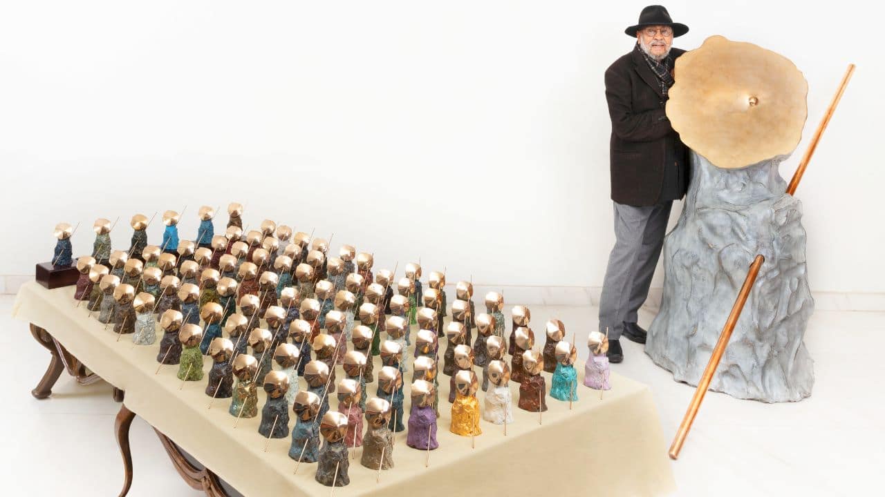 Himmat Shah (1933-2025) — Moulder of earth, Indus Valley-born artist leaves man from Moon at Delhi’s newest gallery