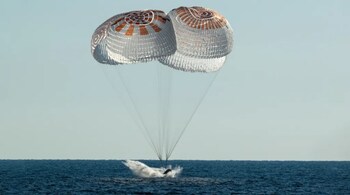 NASA’s SpaceX Crew-9 Dragon completes splashdown