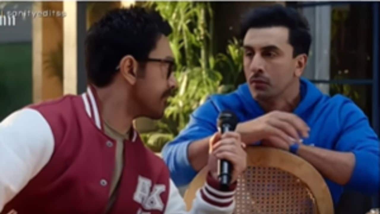 Aamir Khan plays fun rapid fire with Ranbir Kapoor, tricks him into calling himself as ‘Ranbir Singh’ in this hilarious ad; watch