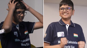 The math prodigy also broke six Guinness World Records in a single day during a mental maths competition in Dubai. (Image credit: Guinness World Records)