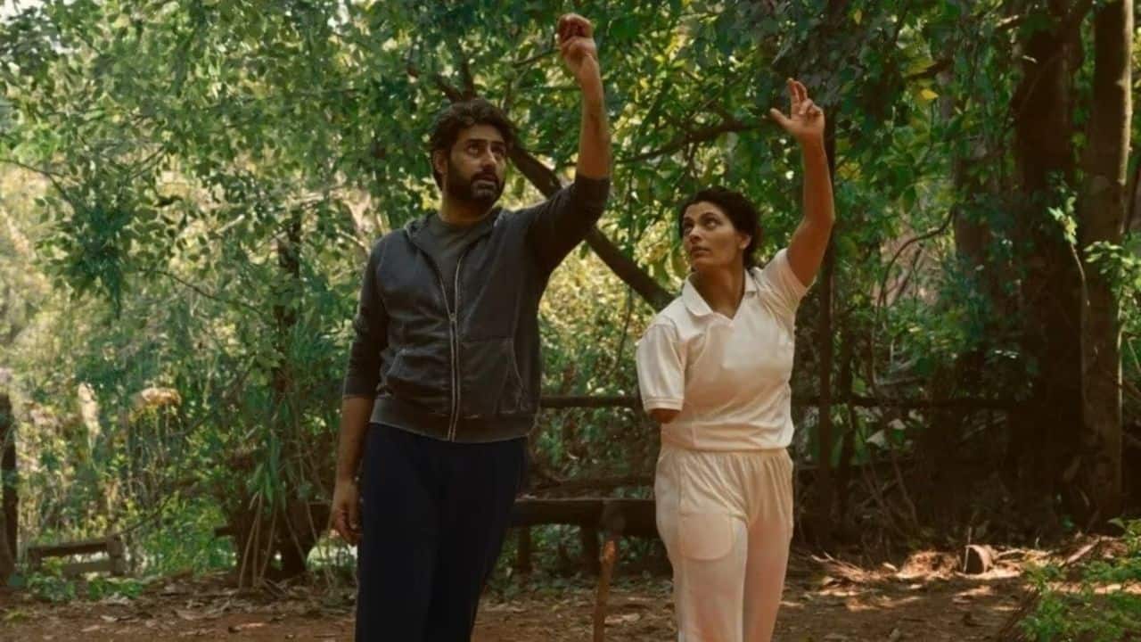 Abhishek Bachchan and Saiyami Kher’s Ghoomer shines at Uzbekistan Film Festival