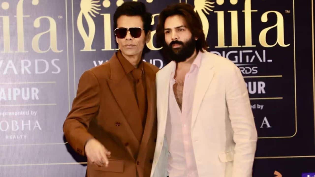 Karan Johar tells Kartik Aaryan to address Adar Poonawalla respectfully at IIFA Awards 2025: "unka Adar se naam lo, 50 per cent stake hai unka"