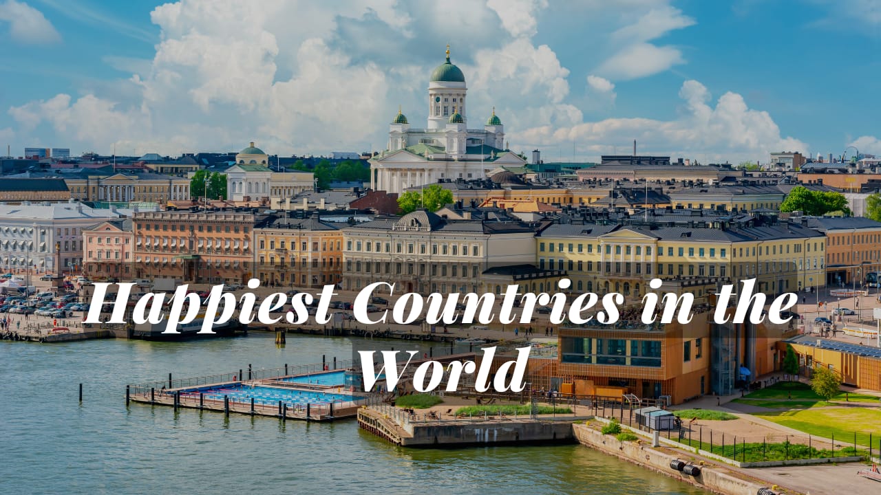 These are the 20 most happiest countries in the world