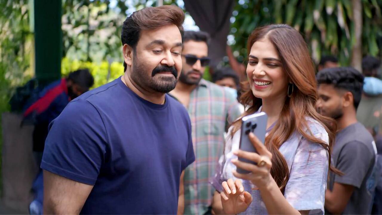 Mohanlal and Sathyan Anthikad reunite for Hridayapoorvam, Malavika Mohanan shares pics from the shoot sets