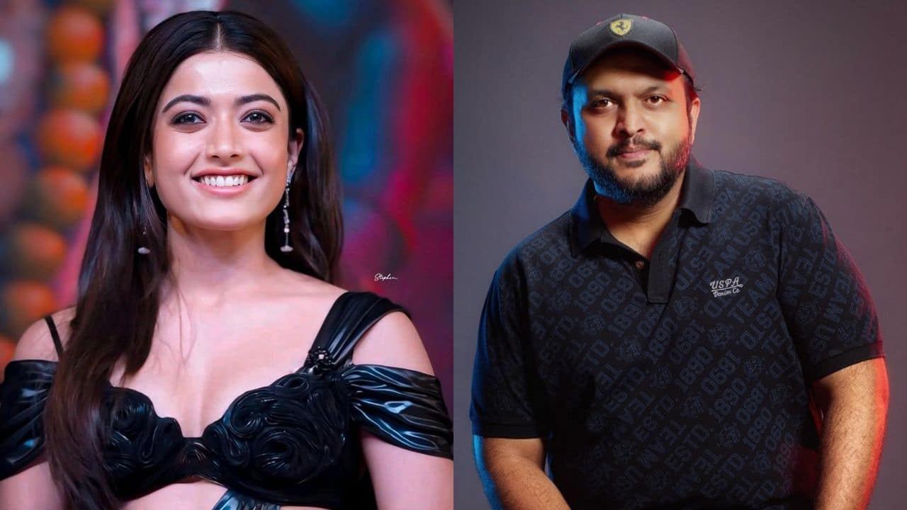 Rashmika Mandanna shares BTS pics from the sets of Thama and engages in fun banter with director Aditya Sarpotdar: 'Making me shoot night shoots everytime'