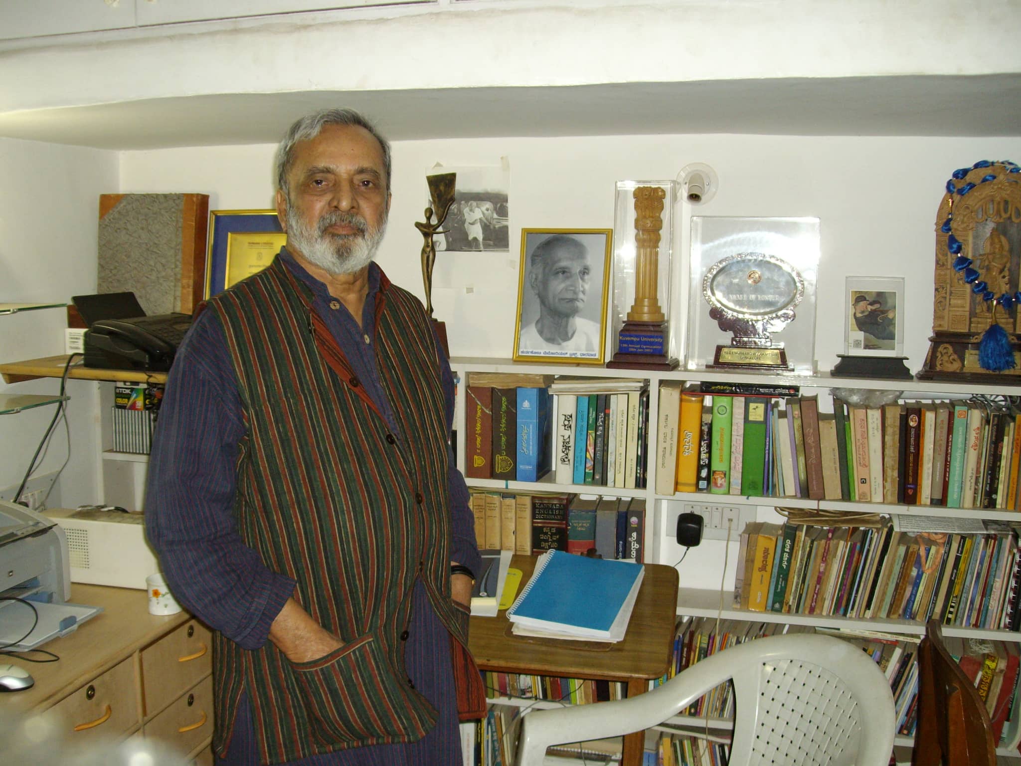 UR Ananthamurthy (Image credit: HP Nadig via Wikimedia Commons 3.0)