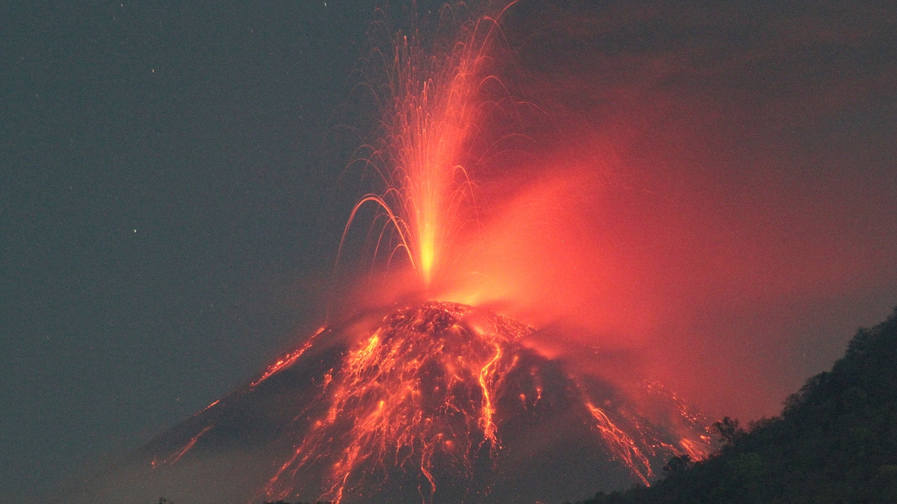 An underwater volcano deep beneath the Pacific may erupt any time this year