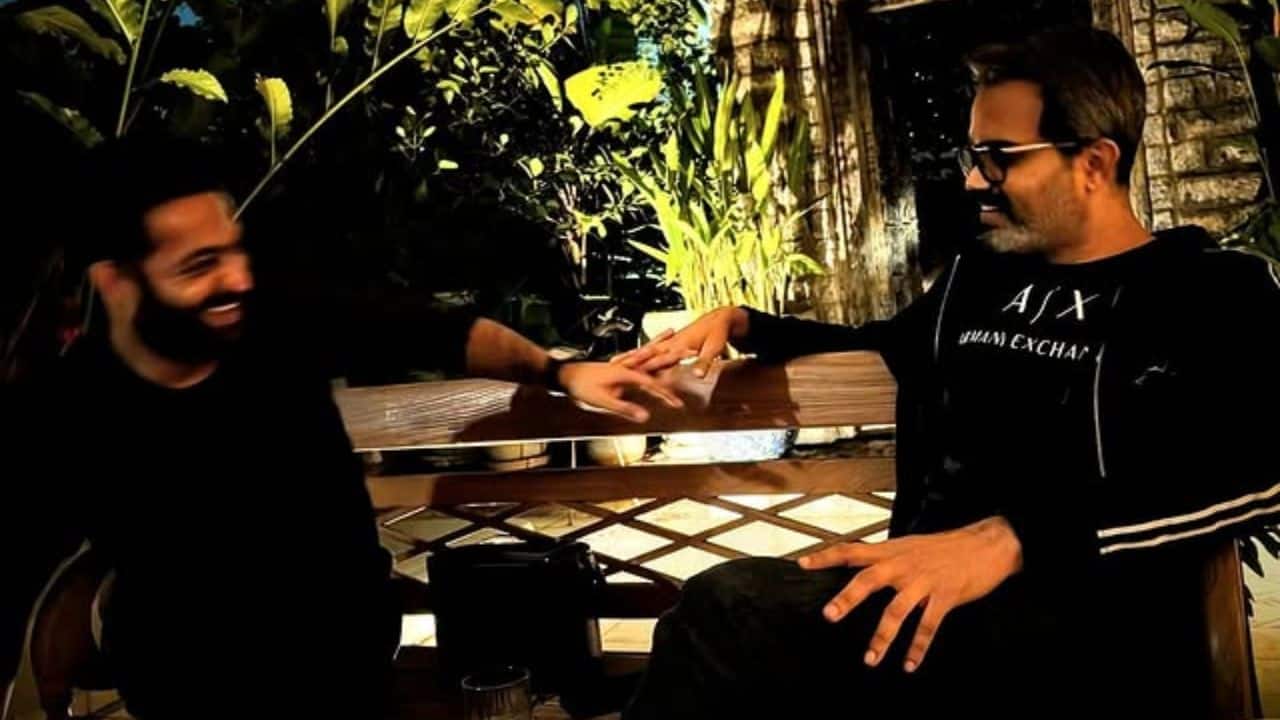 Jr NTR and Prashanth Neel’s late night chat sparks buzz among fans, director’s wife calls them ‘scary’: See pic